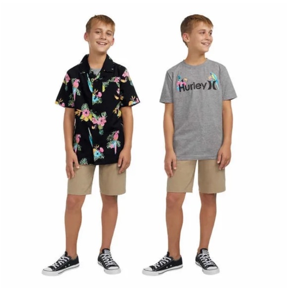 Hurley Other - NWT Boys Hurley 2 Piece Shirt Set